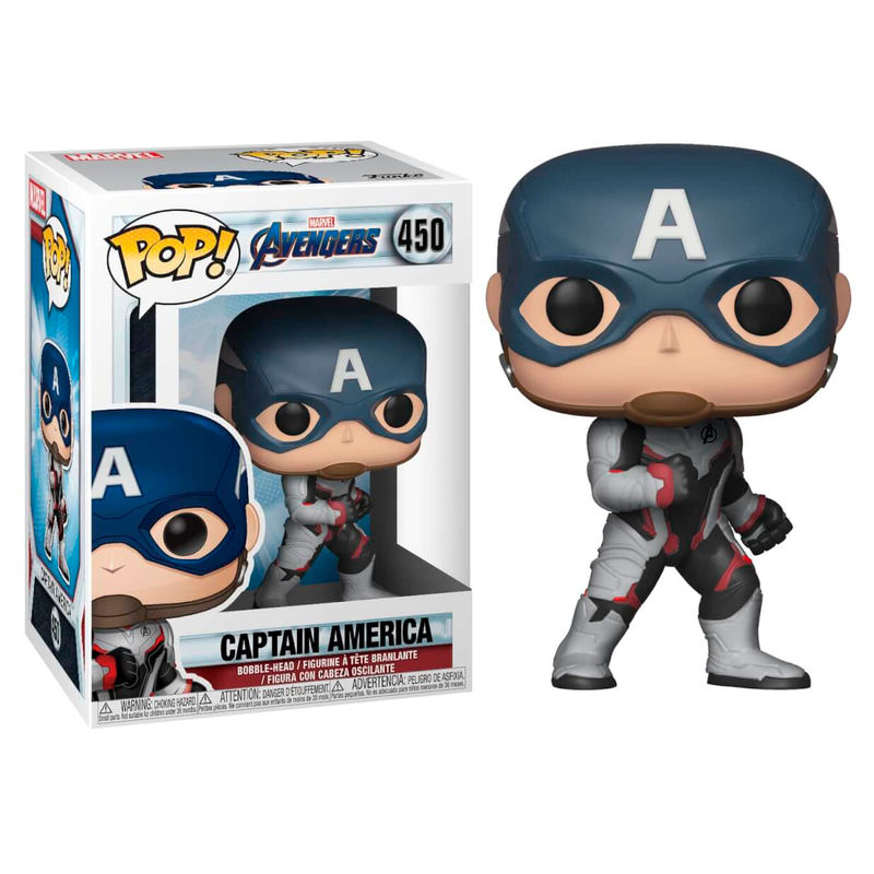 POP figura Marvel Avengers Endgame Amerika Kapitány-0