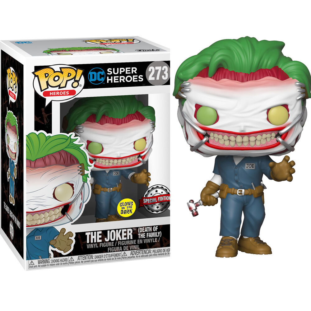 Díszfigura POP & Tee DC Comics The Joker Exclusive M-1