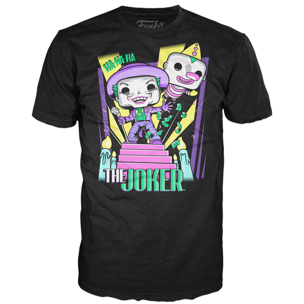 Díszletfigura POP & Tee DC Comics Batman The Joker-8