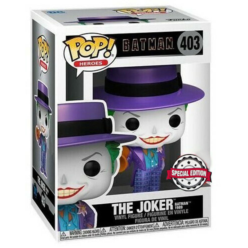 Díszletfigura POP & Tee DC Comics Batman The Joker-2