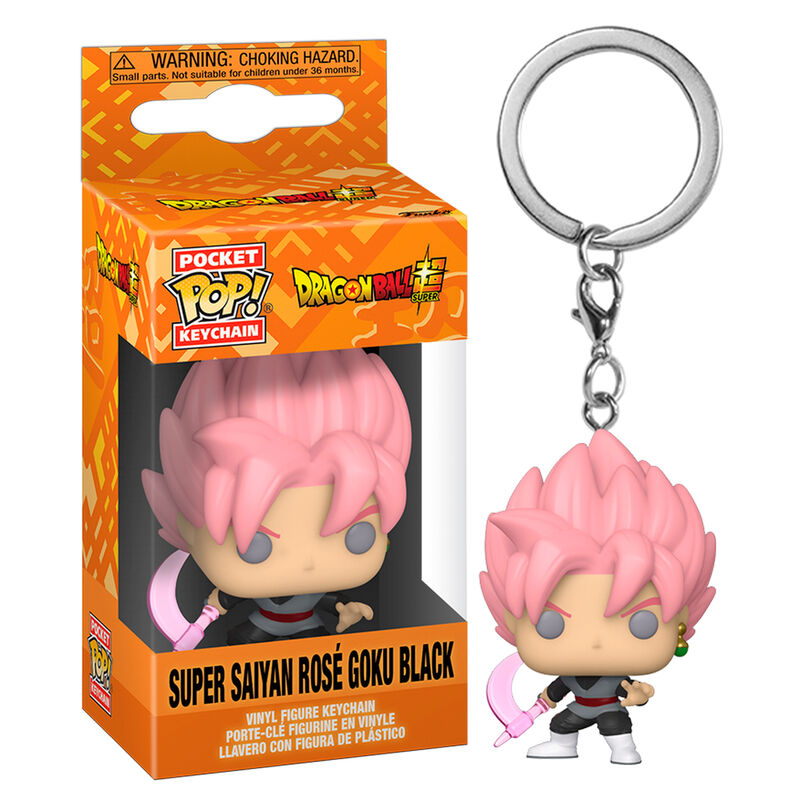 Pocket POP kulcstartó Dragon Ball Super Super Saiyan Rose Goku fekete-2