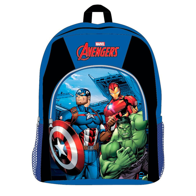 Fedezd fel a Marvel Avengers hátizsákot! Élénk színek és szuperhősök jellemzik, tökéletes iskolai vagy szabadidős használatra!