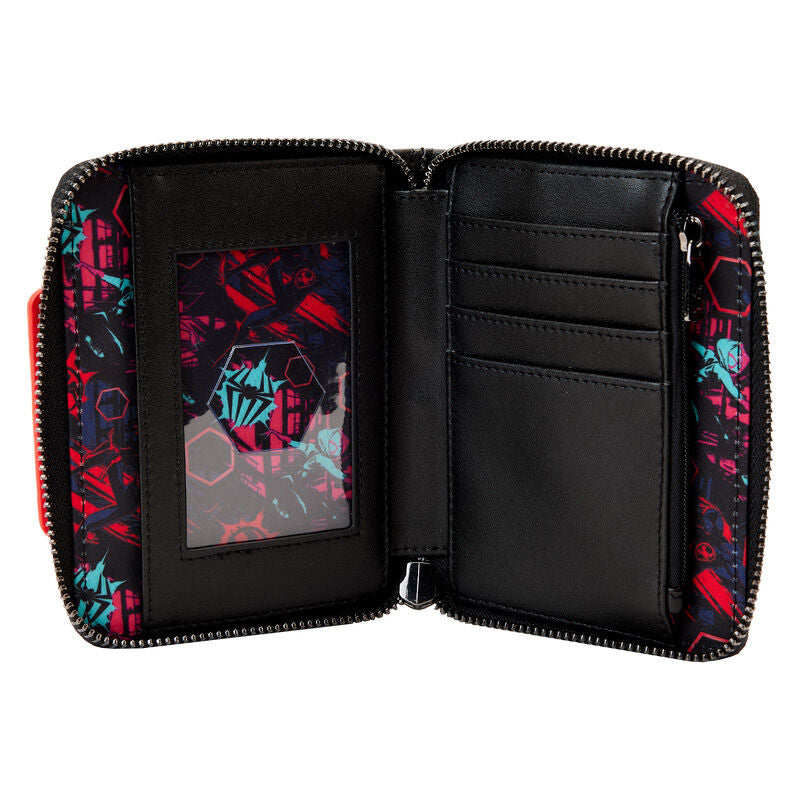 Loungefly Marvel Spiderman Across the Spider-Verse Lenticular wallet-4