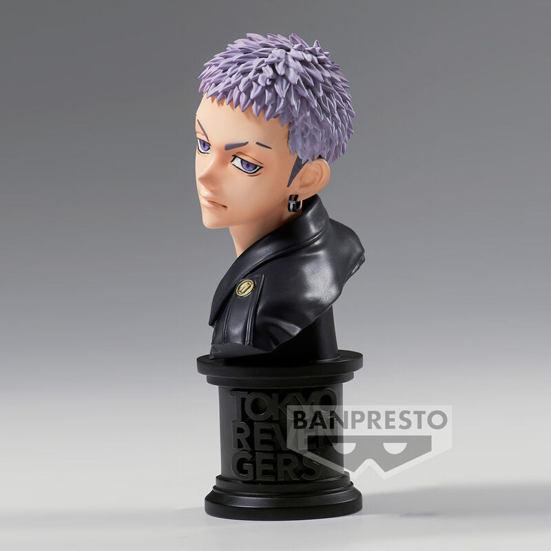 Tokyo Revengers Faceculptures Takashi Mitsuya ver.A figura 11 cm-1