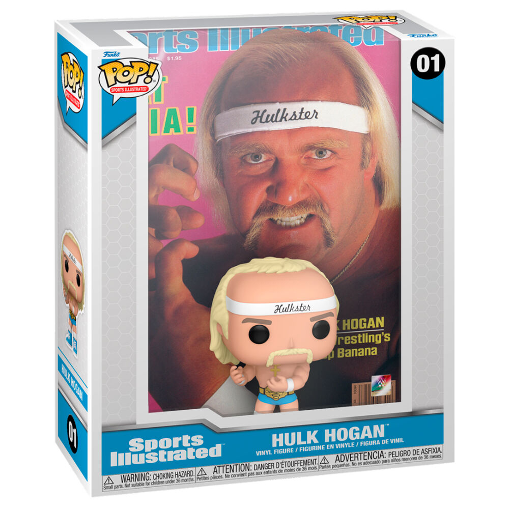 POP figura, képregényborító, WWE Sports Illustrated Hulk Hogan-0