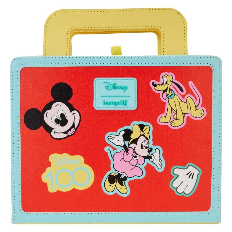 Loungefly Disney 100. évfordulója Mickey and Friends notebook-1