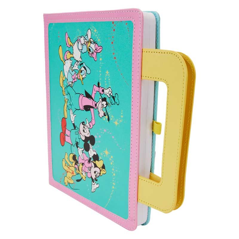 Loungefly Disney 100. évfordulója Mickey and Friends notebook-5