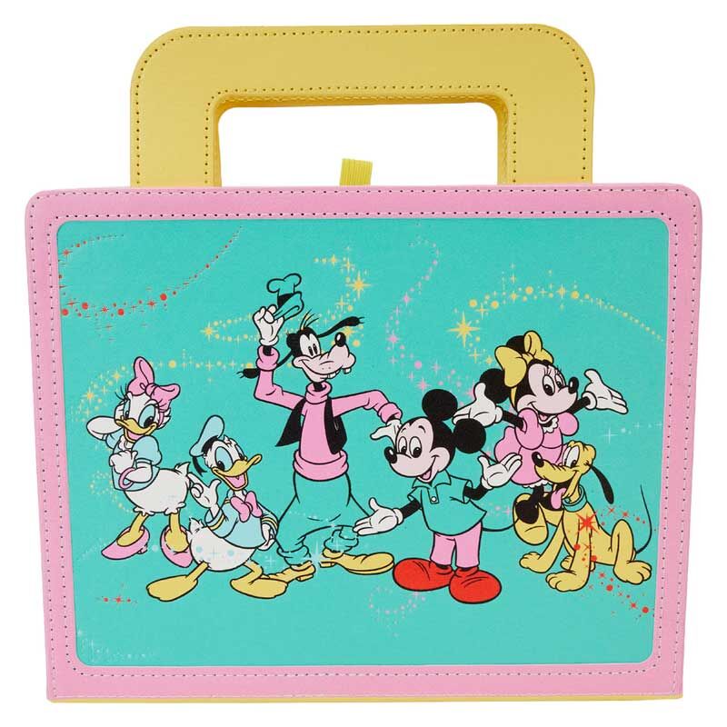 Loungefly Disney 100. évfordulója Mickey and Friends notebook-0