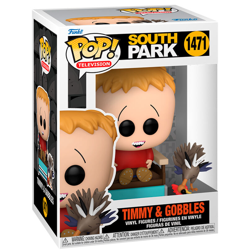 POP figura South Park Timmy & Gobbles-0