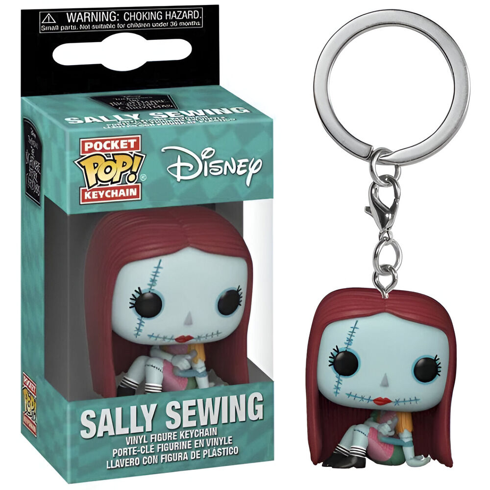 Pocket POP kulcstartó Disney Nightmare Karácsony előtt Sally Varrás-0