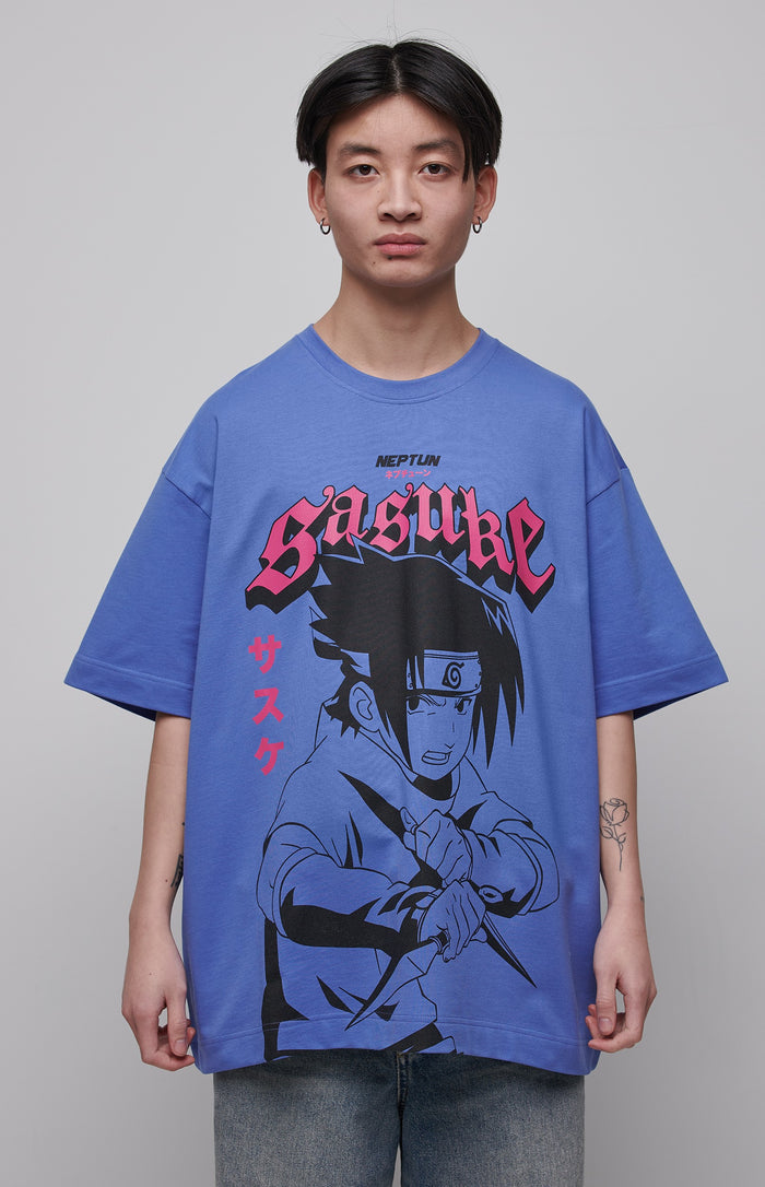 Naruto Sasuke - Oversize (túlméretes) poló