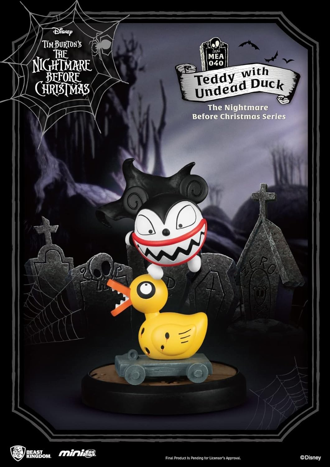 Nightmare Before Christmas Classic Series Hero Box - Vámpír Teddy és Toy Duck