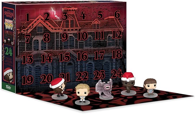 FUNKO Stranger Things adventi naptár - 24 meglepetés figura