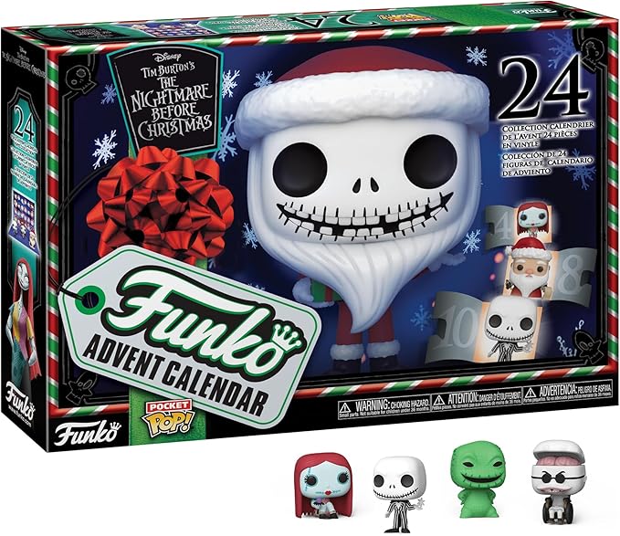 FUNKO Karácsonyi Lidércnyomás (Nightmare before Christmas) adventi naptár - 24 meglepetés figura