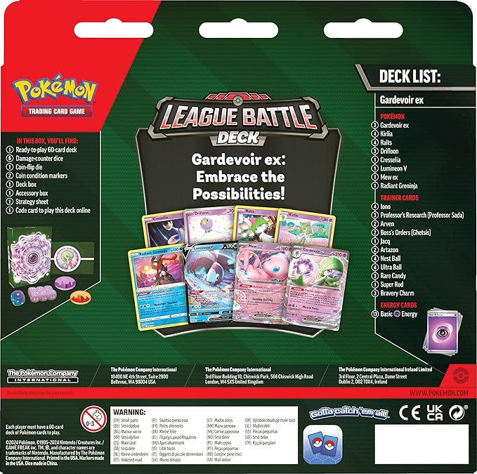 Pokémon TCG Battle Decks - 2024 Április