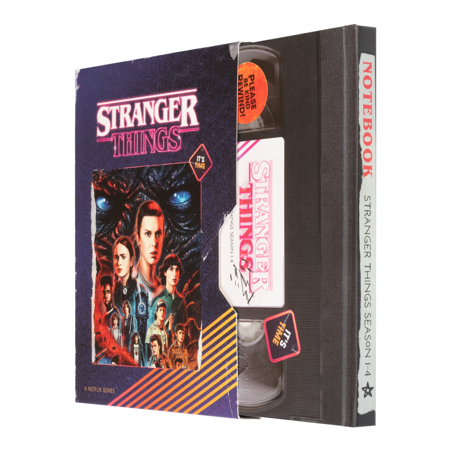 STRANGER THINGS VHS PREMIUM A5 JEGYZETFÜZET-0