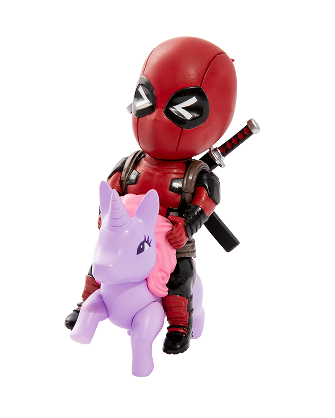 Deadpool az egyszarvún - YuMe toys Hero Box klasszikus sorozat