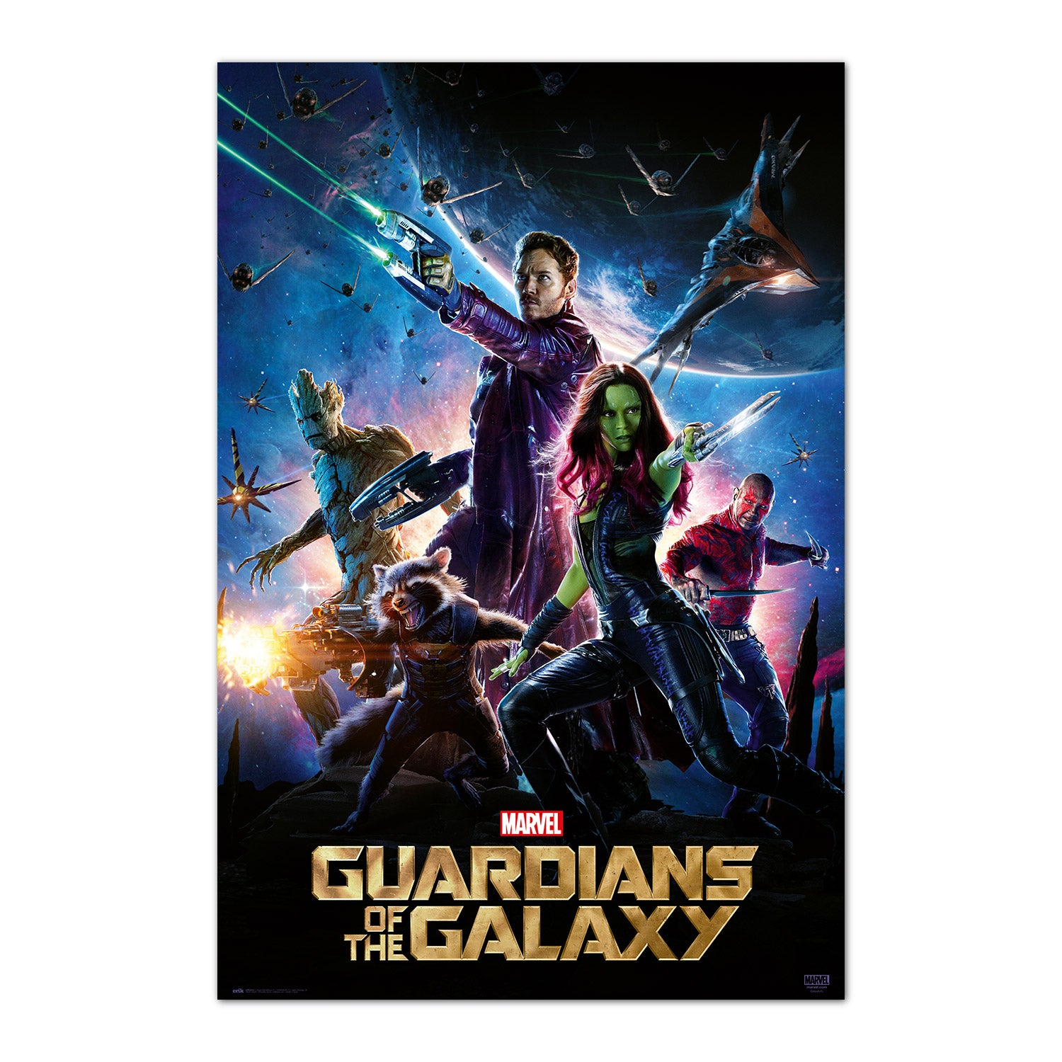 MARVEL: A GALAXY ŐRZŐI HIVATALOS PLAKÁT-0