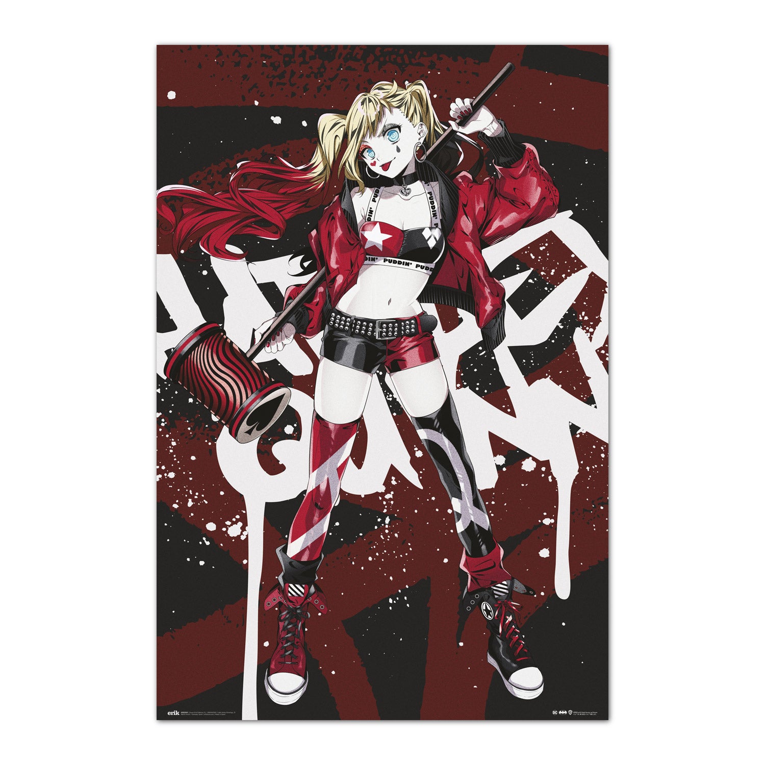 DC COMICS HARLEY QUINN ANIME Poszter-0