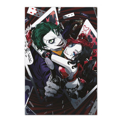 DC COMICCS HARLEY QUINN ÉS JOKER ANIME POSZTER-0