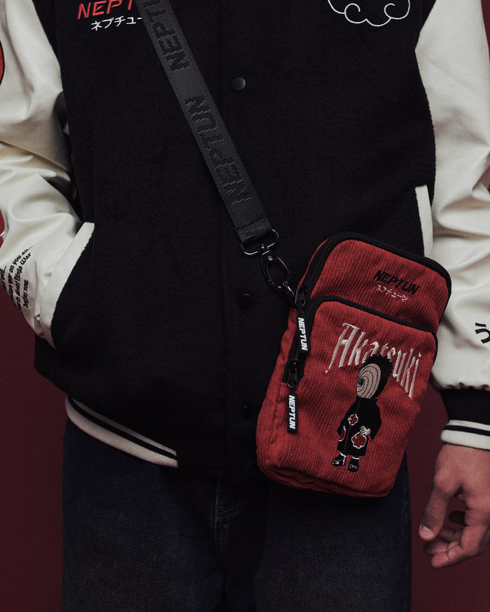 Naruto Akatsuki crossbody (keresztpántos) oldaltáska