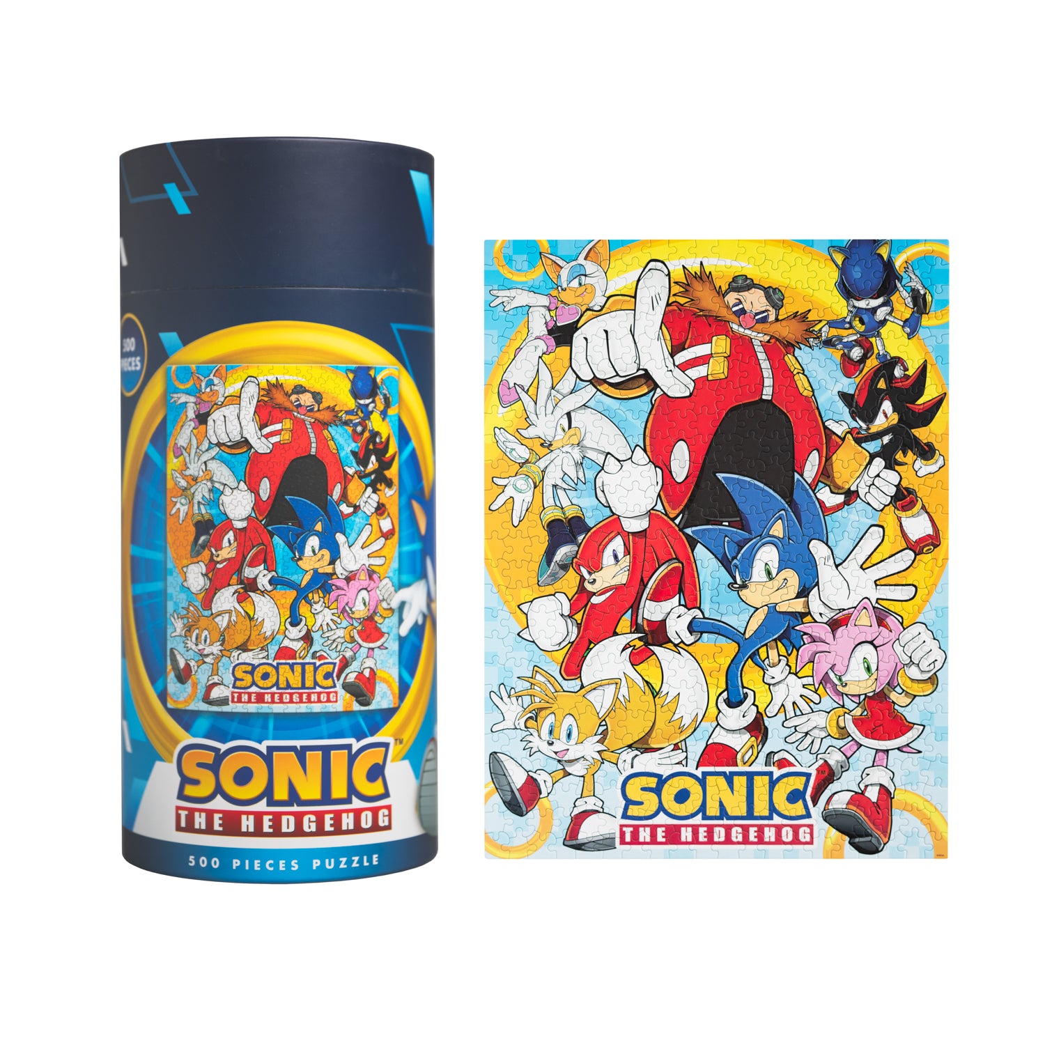 SONIC THE HEDGEHOG 500 DARABOS PUZZLE-0