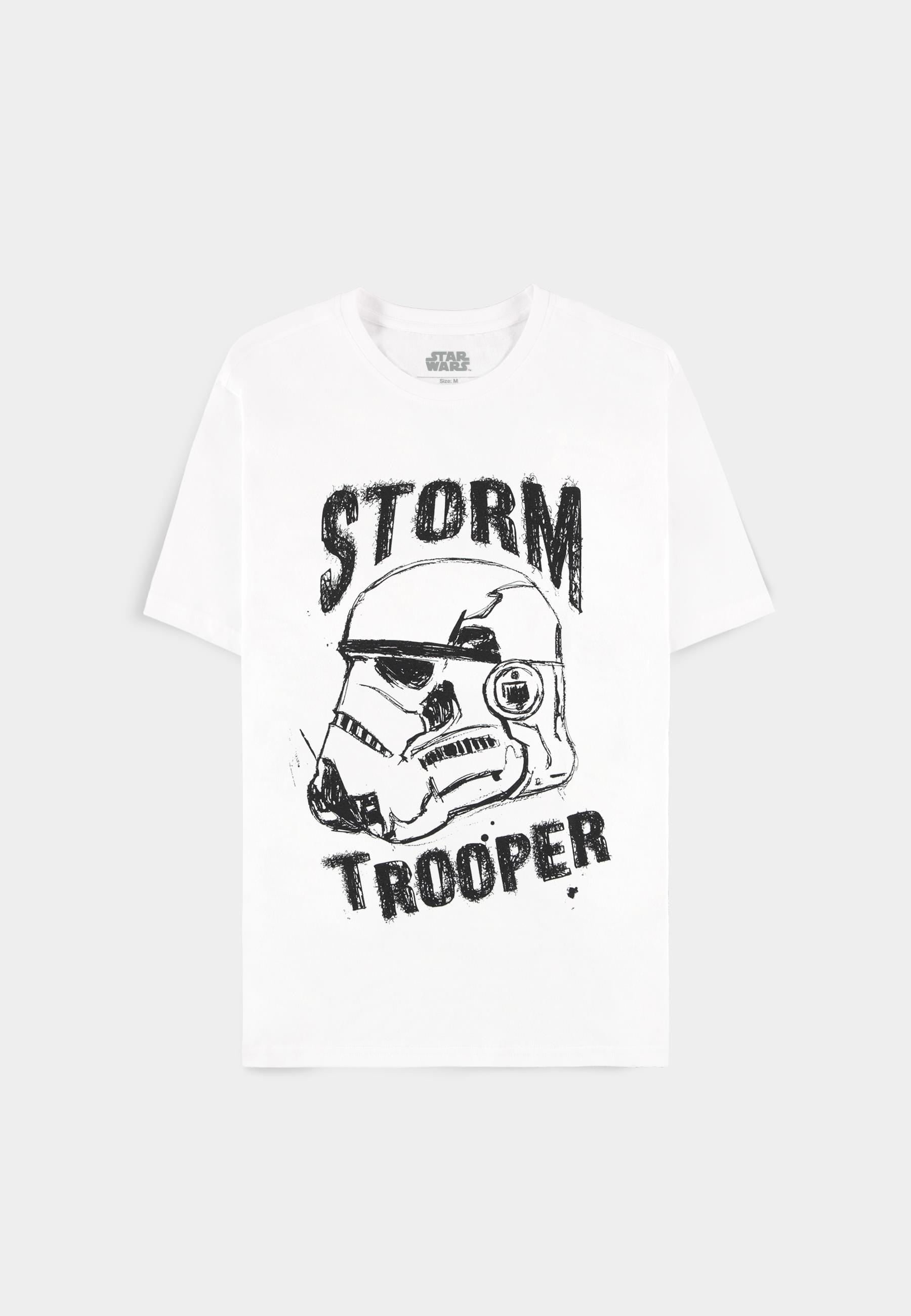 Star Wars - Storm Trooper férfi rövid ujjú póló-0