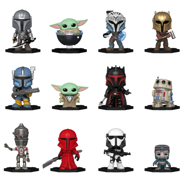 Mistery Minis Star Wars Mandalori meglepetés figura