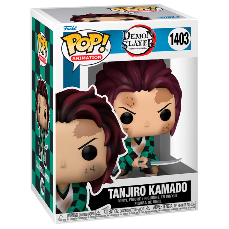 Demon Slayer: Kimetsu no Yaiba POP! Animation figura Tanjiro (Tréning) 9 cm