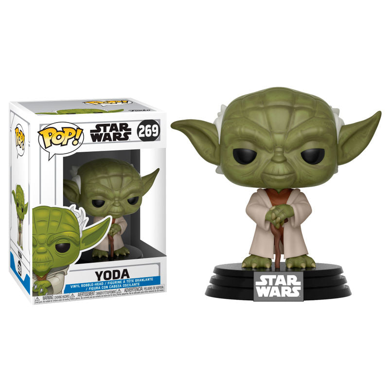 POP figura Star Wars Clone Wars Yoda-0