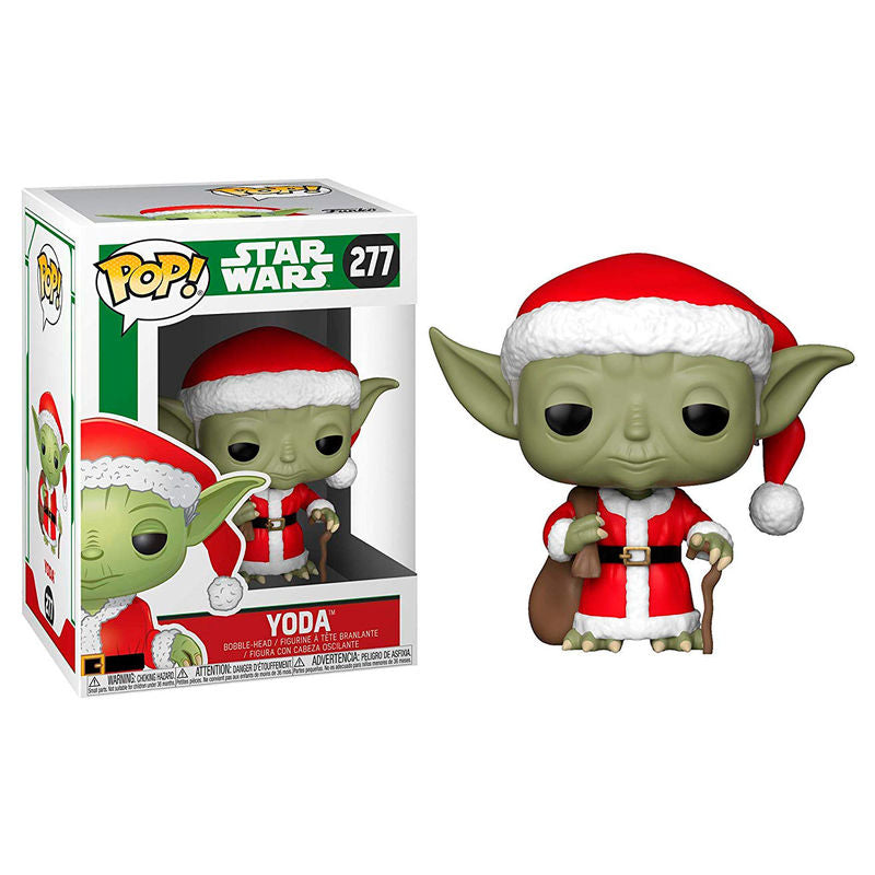 POP figura Star Wars Holiday Santa Yoda-0