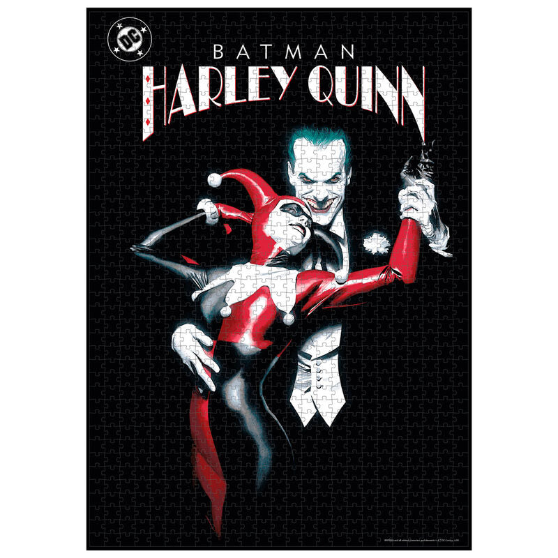 DC Comics Joker és Harley Quinn puzzle 1000db-0