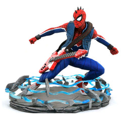 Marvel Spiderman Spider-Punk szobor 18cm-0