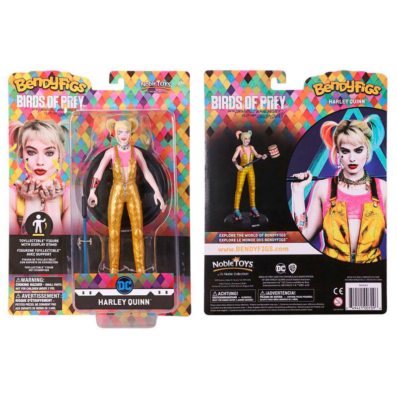 DC Comics Harley Quinn Bendyfigs alakítható figura 19 cm-0