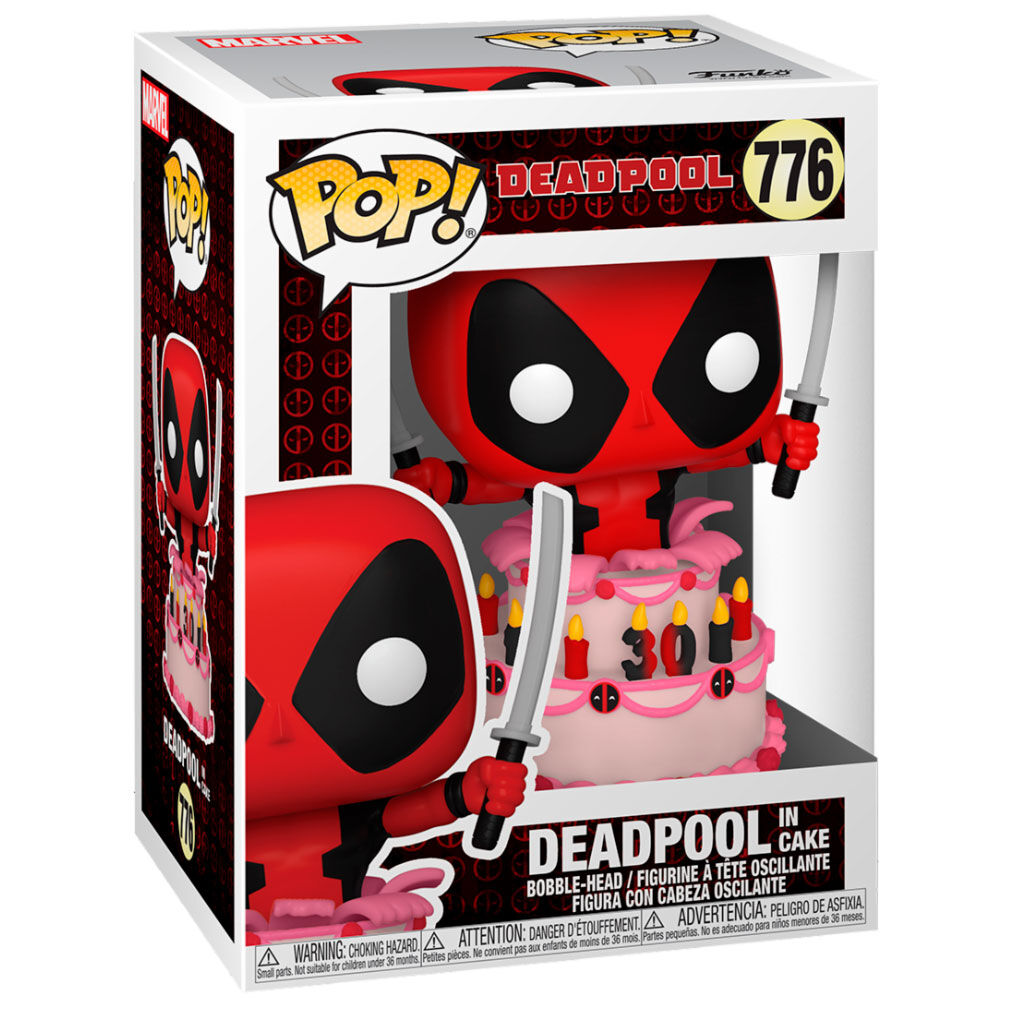 POP figura Marvel Deadpool 30. Deadpool in Cake-2