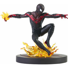 Marvel Gallery Comic Spiderman PS5 Miles Morales ábra 18cm-0