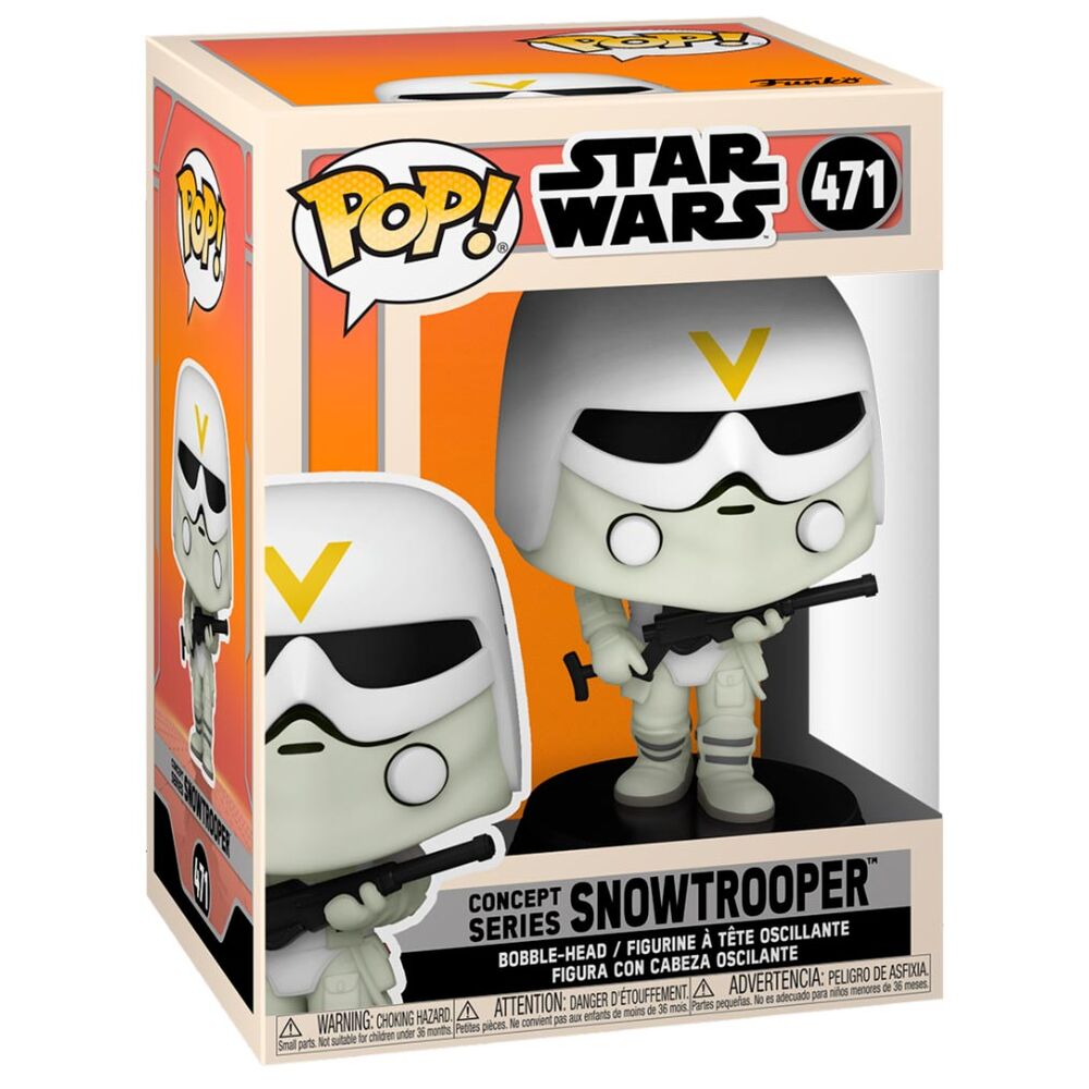 POP figure Star Wars Concept Series Snowtrooper-1