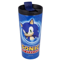 Sonic The Hedgehog rozsdamentes acél kávépohár 425ml-0