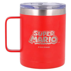 Nintendo Super Mario Bros rozsdamentes acél termosz bögre 380ml-1