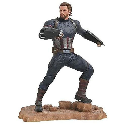 Marvel Avengers 3 Amerika Kapitány szobor 23 cm-0