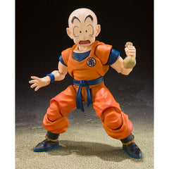 Dragon Ball Z Krillin Earths Strongest Man Figuarts figura 12 cm-2