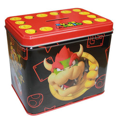 Nintendo Super Mario Bros Bowser bögre + pénzes doboz szett-1