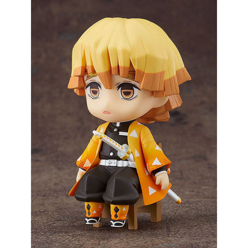 Kimetsu No Yaiba Demon Slayer Zenitsu Agatsuma Nendoroid Swacchao figura 9 cm-0