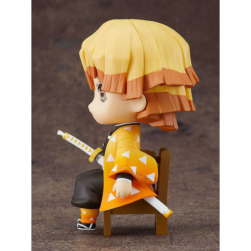 Kimetsu No Yaiba Demon Slayer Zenitsu Agatsuma Nendoroid Swacchao figura 9 cm-4