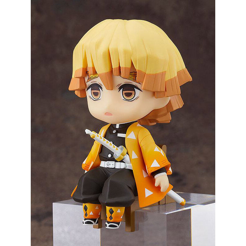 Kimetsu No Yaiba Demon Slayer Zenitsu Agatsuma Nendoroid Swacchao figura 9 cm-6