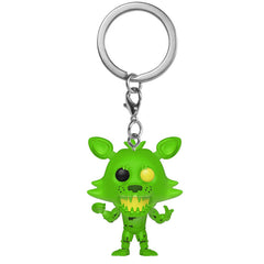 Pocket POP kulcstartó Five Nights at Freddys Radioactive Foxy-1