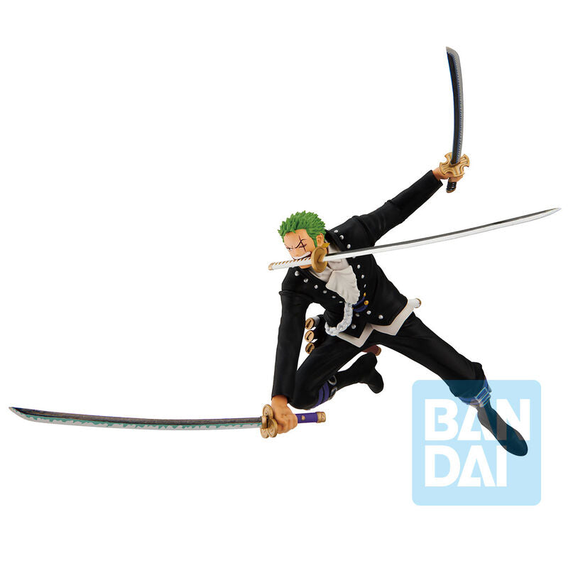 One Piece Film Red More Beat Roronoa Zoro Ichibansho figure 11cm-0