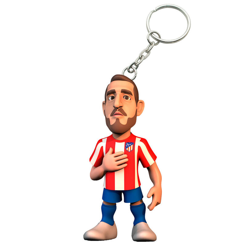 Atletico de Madrid Koke Minix keychain figure 7cm-0