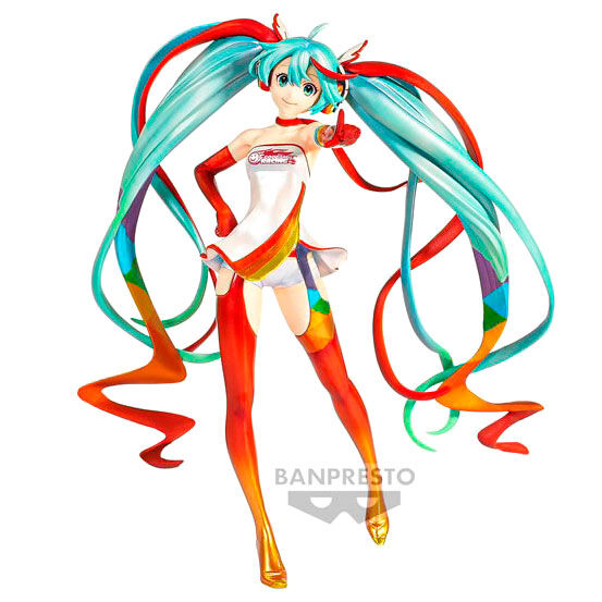 Hatsune Miku Banpresto Chronicle Hatsune Miku Racing 2016 figura 19cm-0