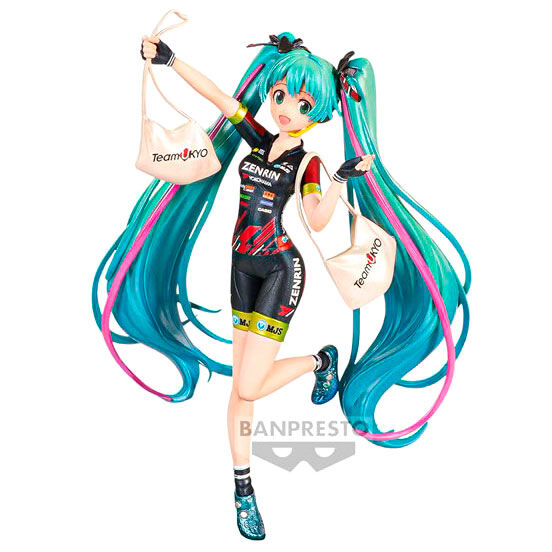 Hatsune Miku Banpresto Chronicle Hatsune Miku Racing 2019 figura 17 cm-0